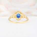 ML07033 Sapphire Ring - Additional view