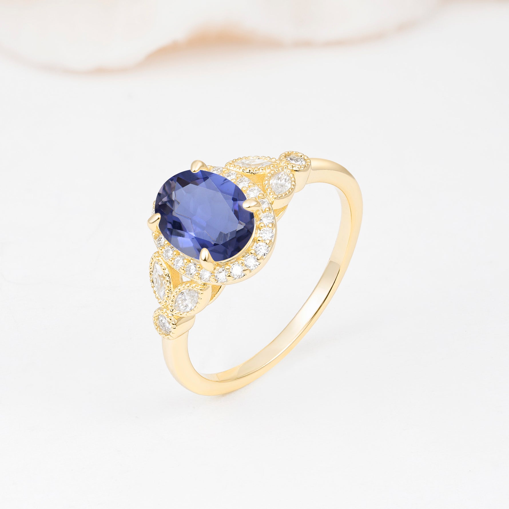 ML07033 Tanzanite Ring - Additional view