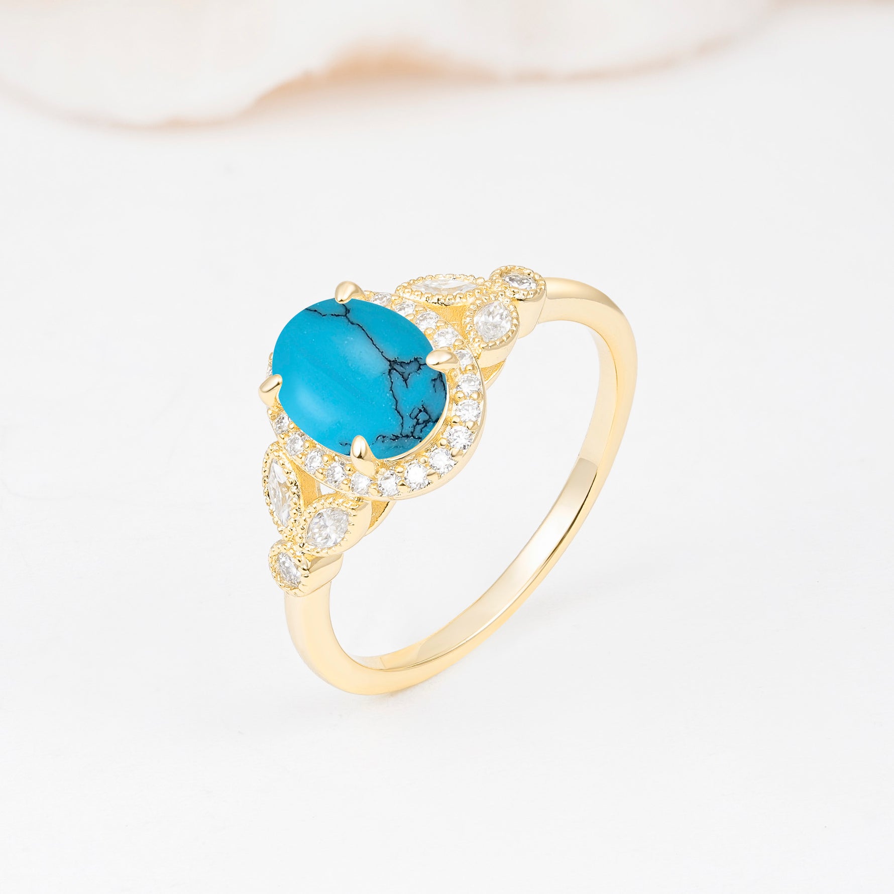 ML07033 Turquoise Ring - Additional view