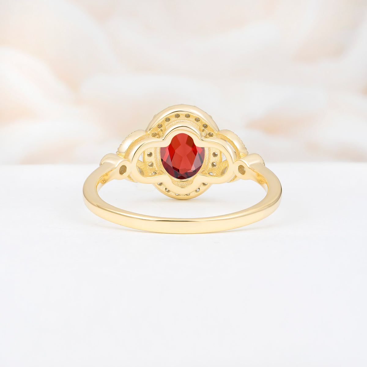 ML07033 Garnet Ring - Additional view