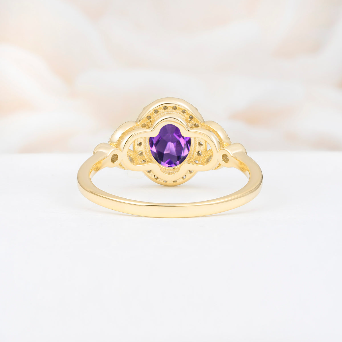 ML07033 Amethyst Ring - Additional view
