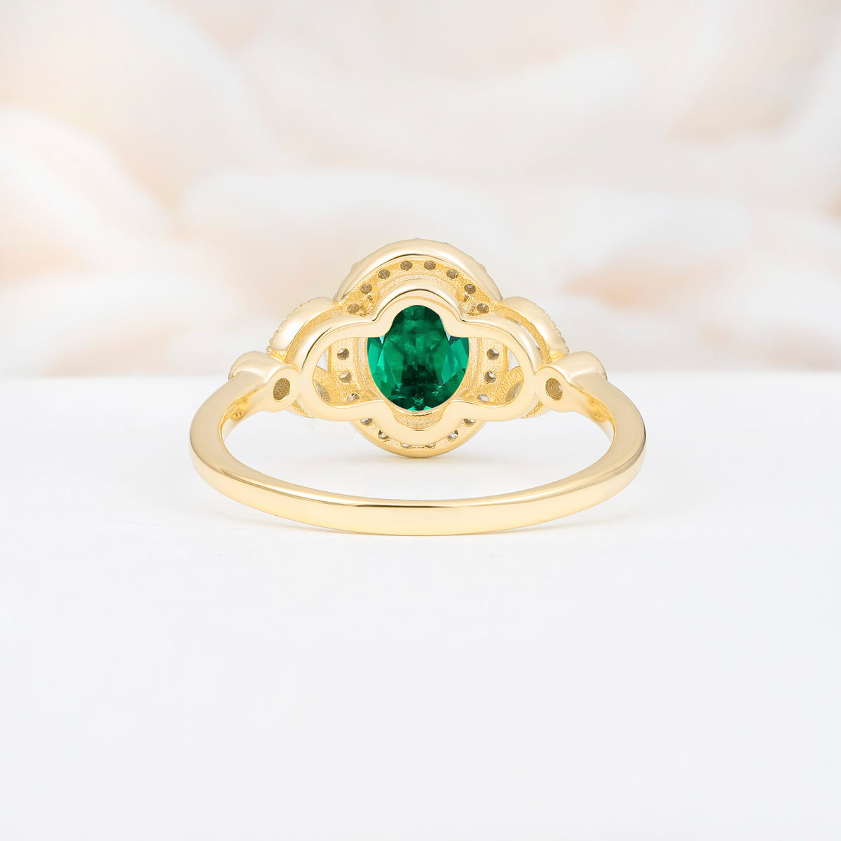 ML07033 Emerald Ring - Additional view