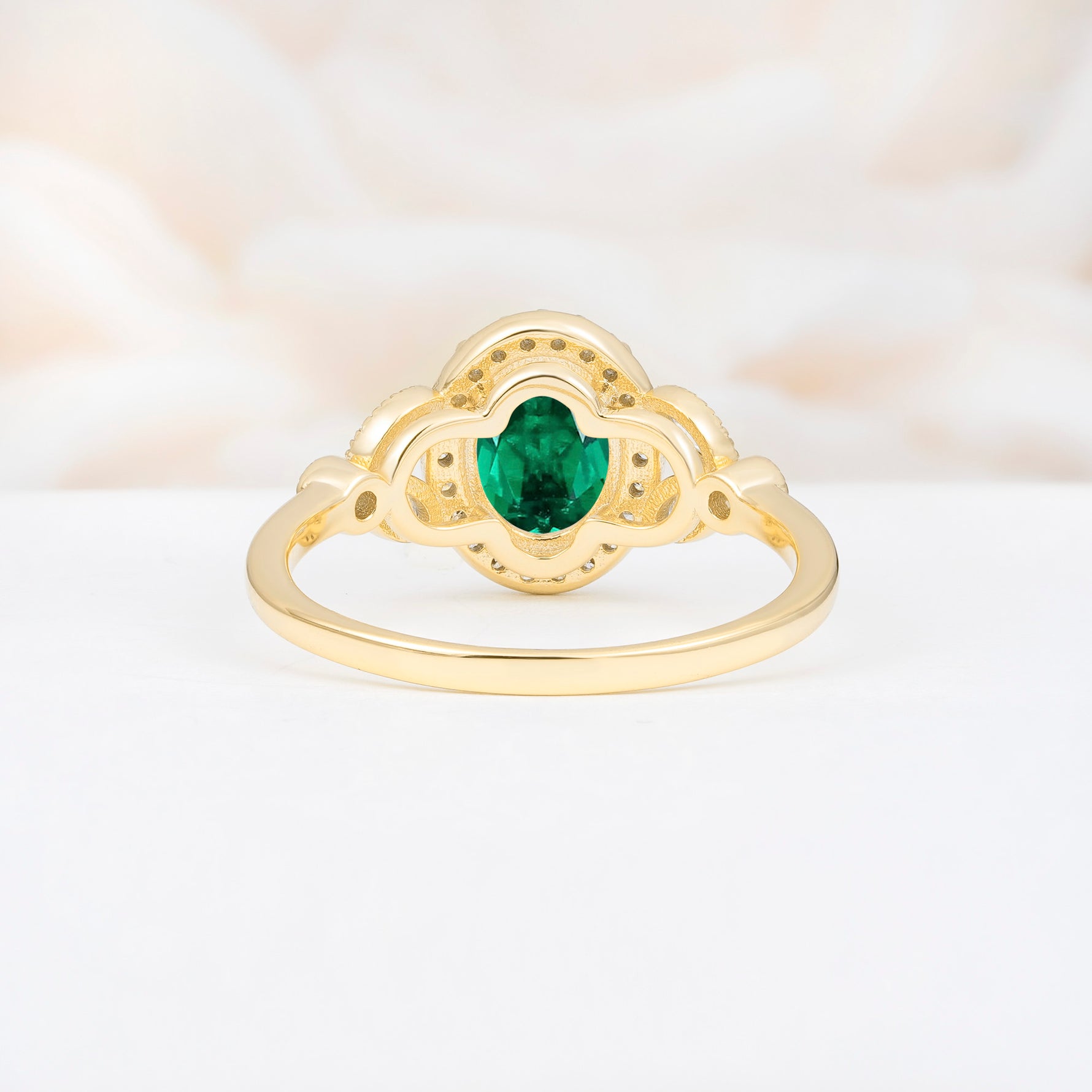 ML07033 Emerald Ring - Additional view