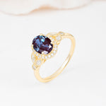 ML07033 Alexandrite Ring - Additional view
