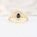 ML07033 Alexandrite Ring - Additional view
