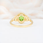 ML07033 Peridot Ring - Additional view