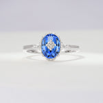 ML07036 Sapphire Ring - Additional view