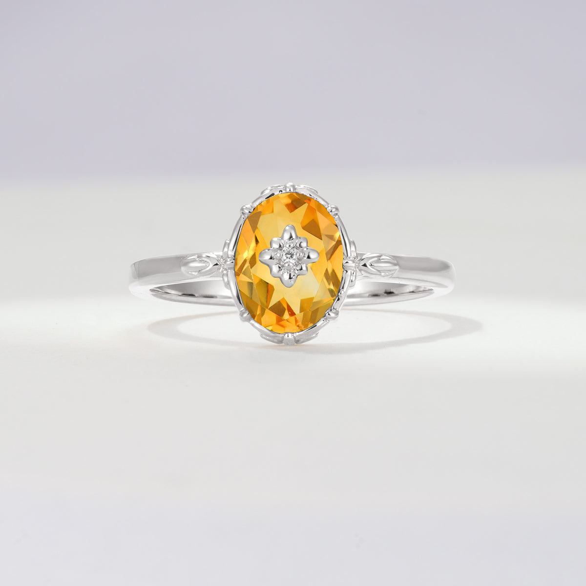 ML07036 Citrine Ring - Additional view