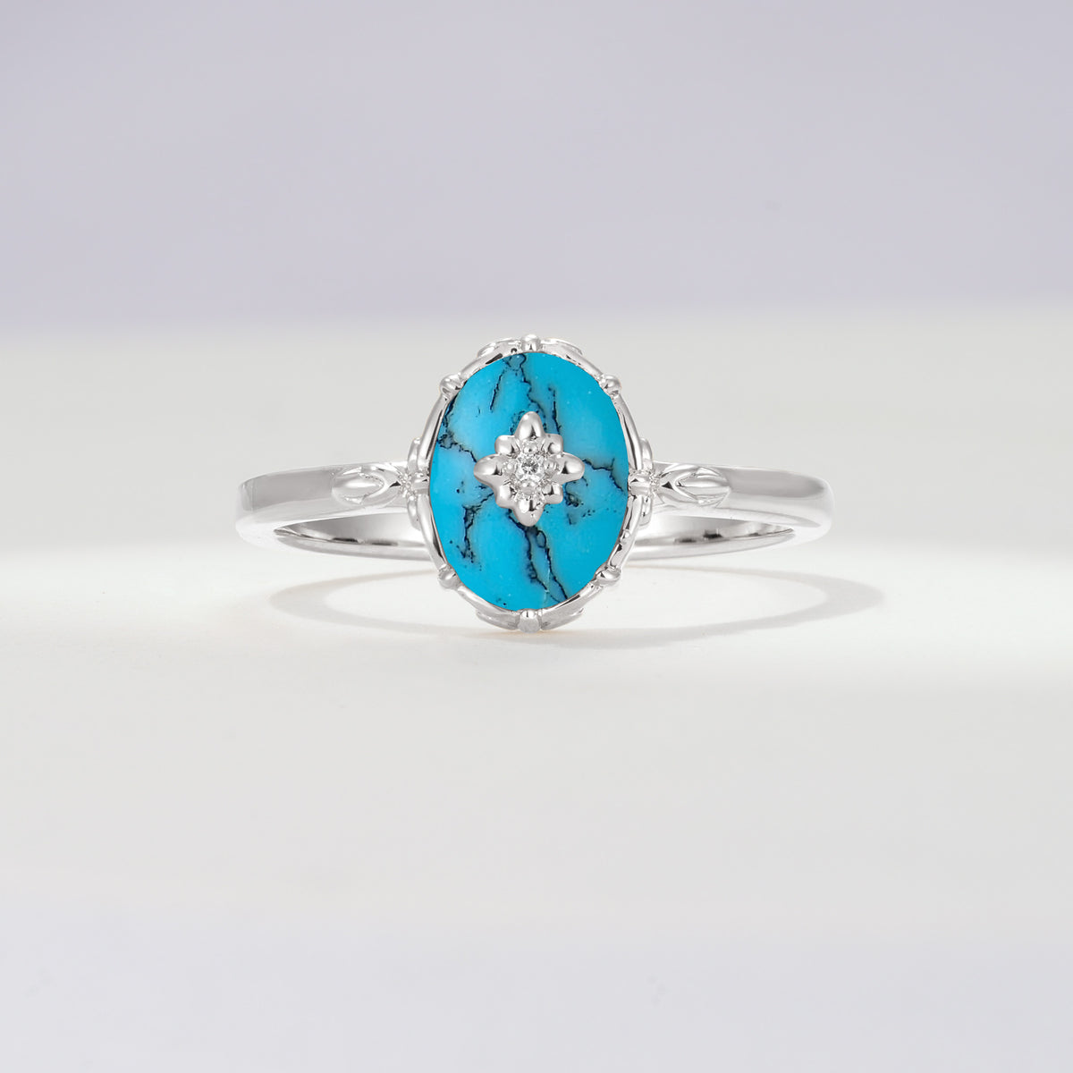 ML07036 Turquoise Ring - Additional view