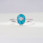 ML07036 Turquoise Ring - Additional view