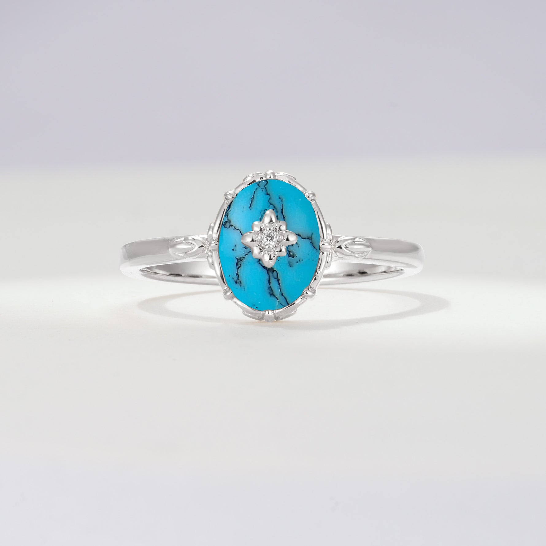 ML07036 Turquoise Ring - Additional view