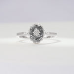 ML07036 Black Rutilated Quartz Ring - Additional view