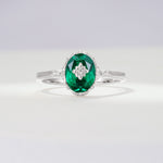 ML07036 Emerald Ring - Additional view