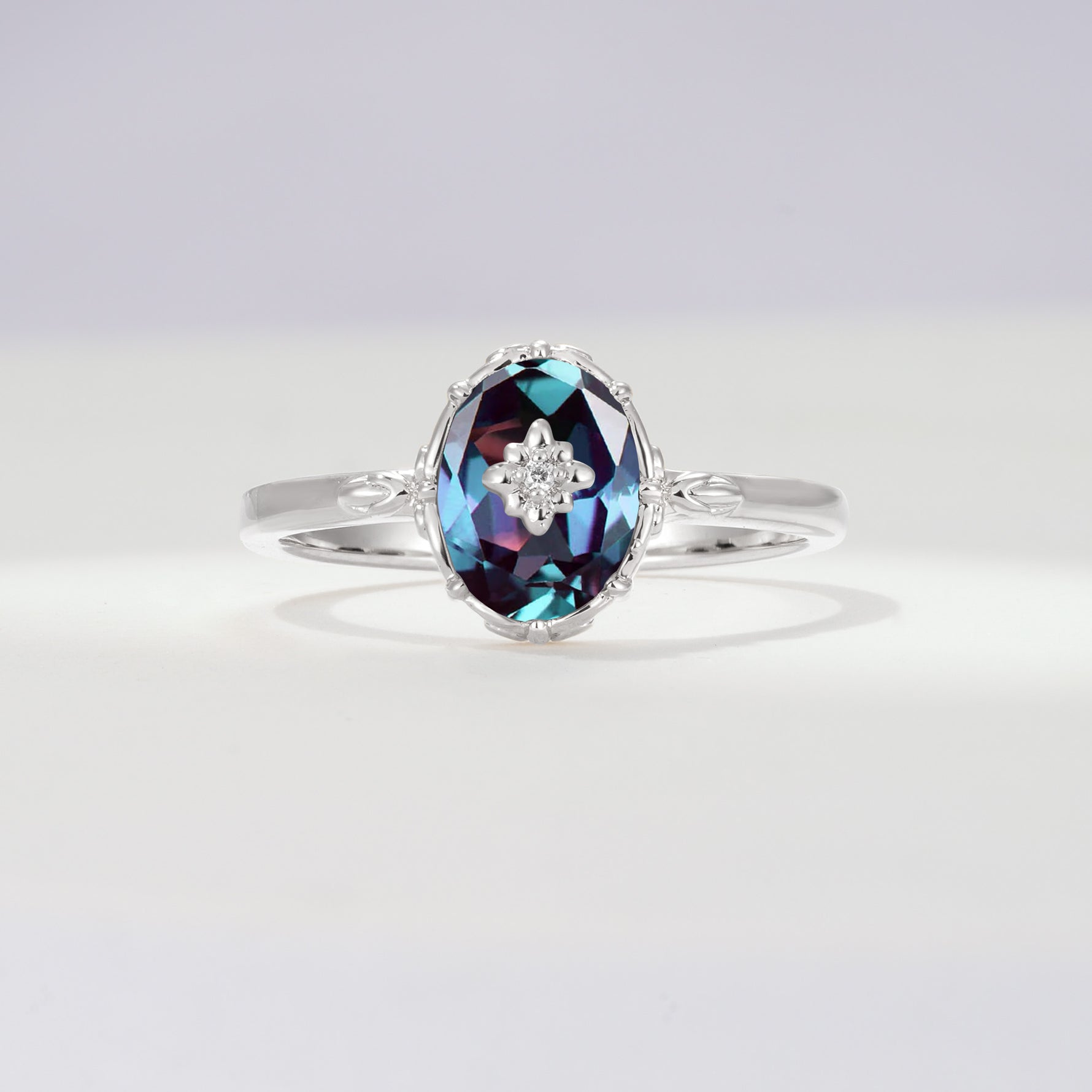 ML07036 Alexandrite Ring - Additional view