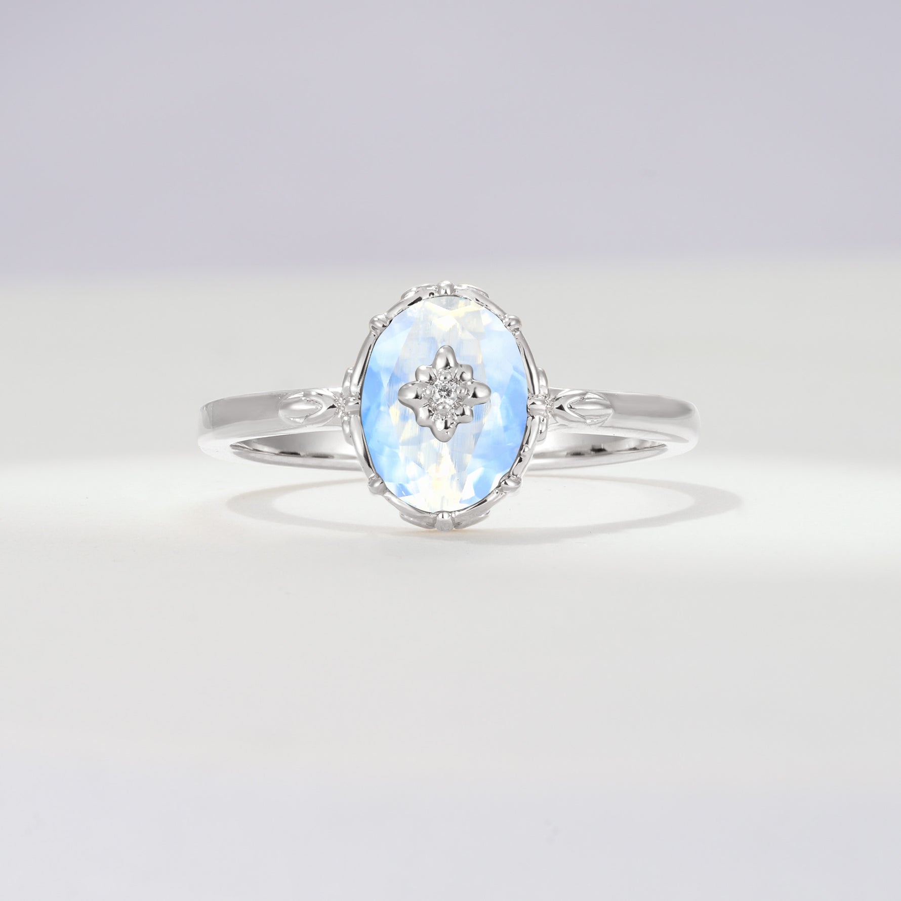 ML07036 Moonstone Ring - Additional view