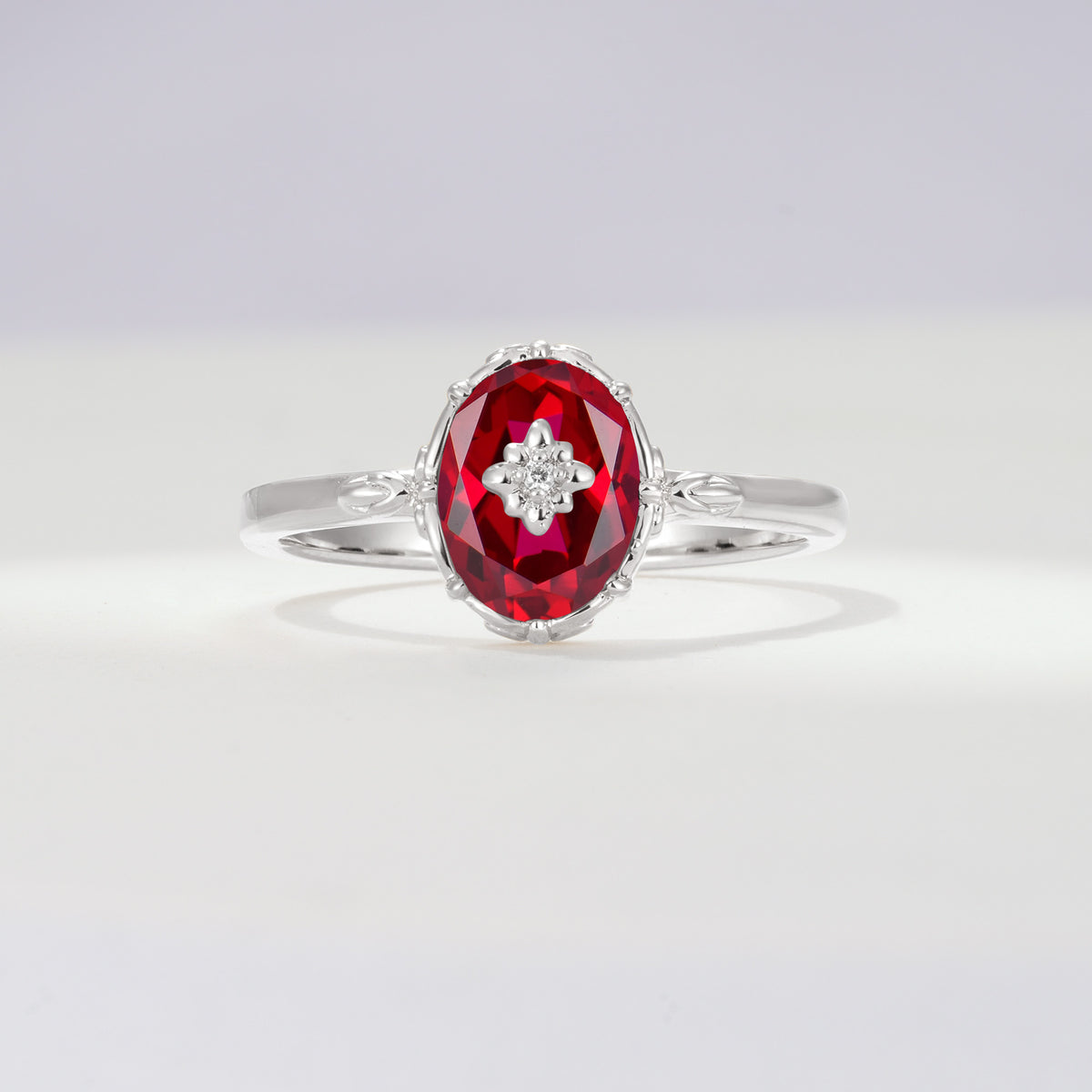 ML07036 Ruby Ring - Additional view