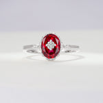 ML07036 Ruby Ring - Additional view