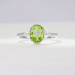 ML07036 Peridot Ring - Additional view