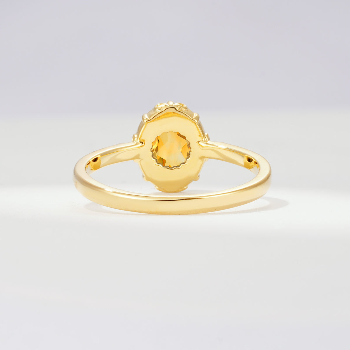 ML07036 Citrine Ring - Additional view