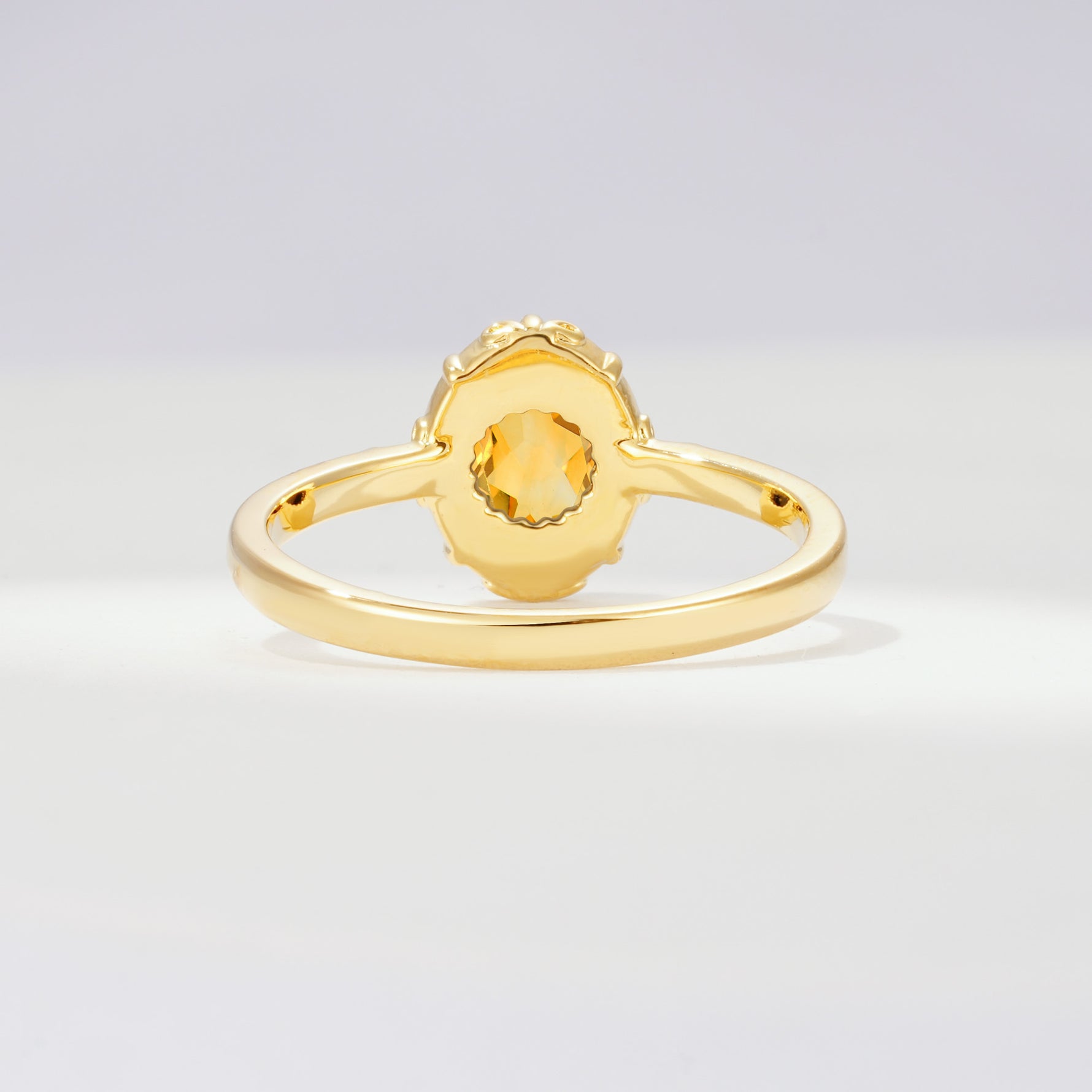 ML07036 Citrine Ring - Additional view