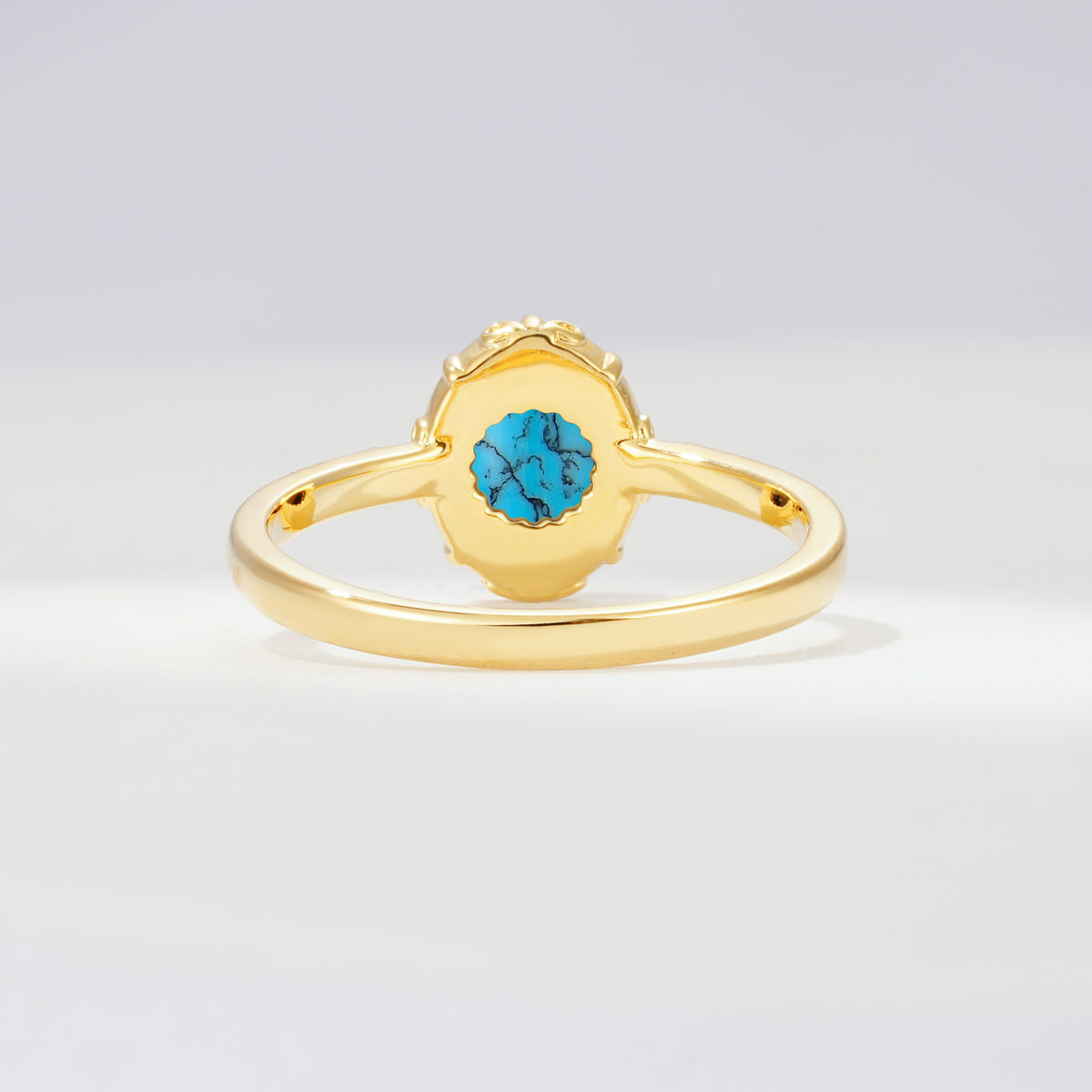 ML07036 Turquoise Ring - Additional view