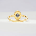 ML07036 Black Rutilated Quartz Ring - Additional view