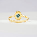 ML07036 Moss Agate Ring - Additional view