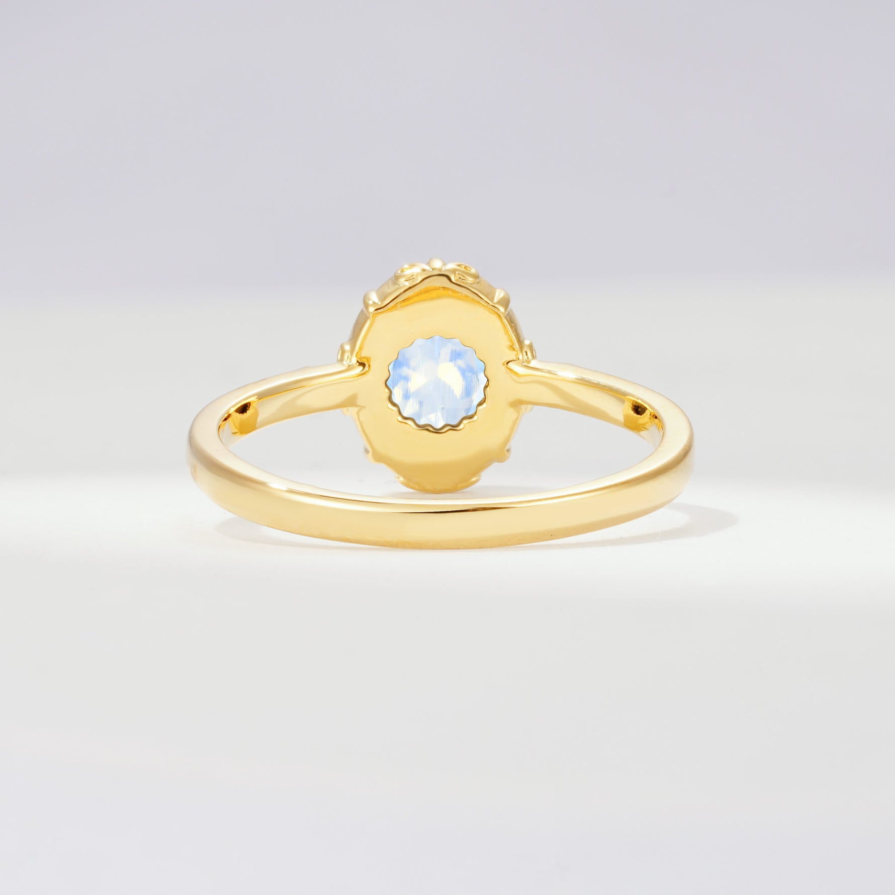 ML07036 Moonstone Ring - Additional view