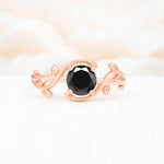 ML07039 Black Onyx Ring - Additional view