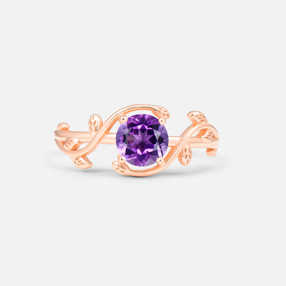 ML07039 Amethyst Ring - Additional view