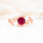 ML07039 Ruby Ring - Additional view