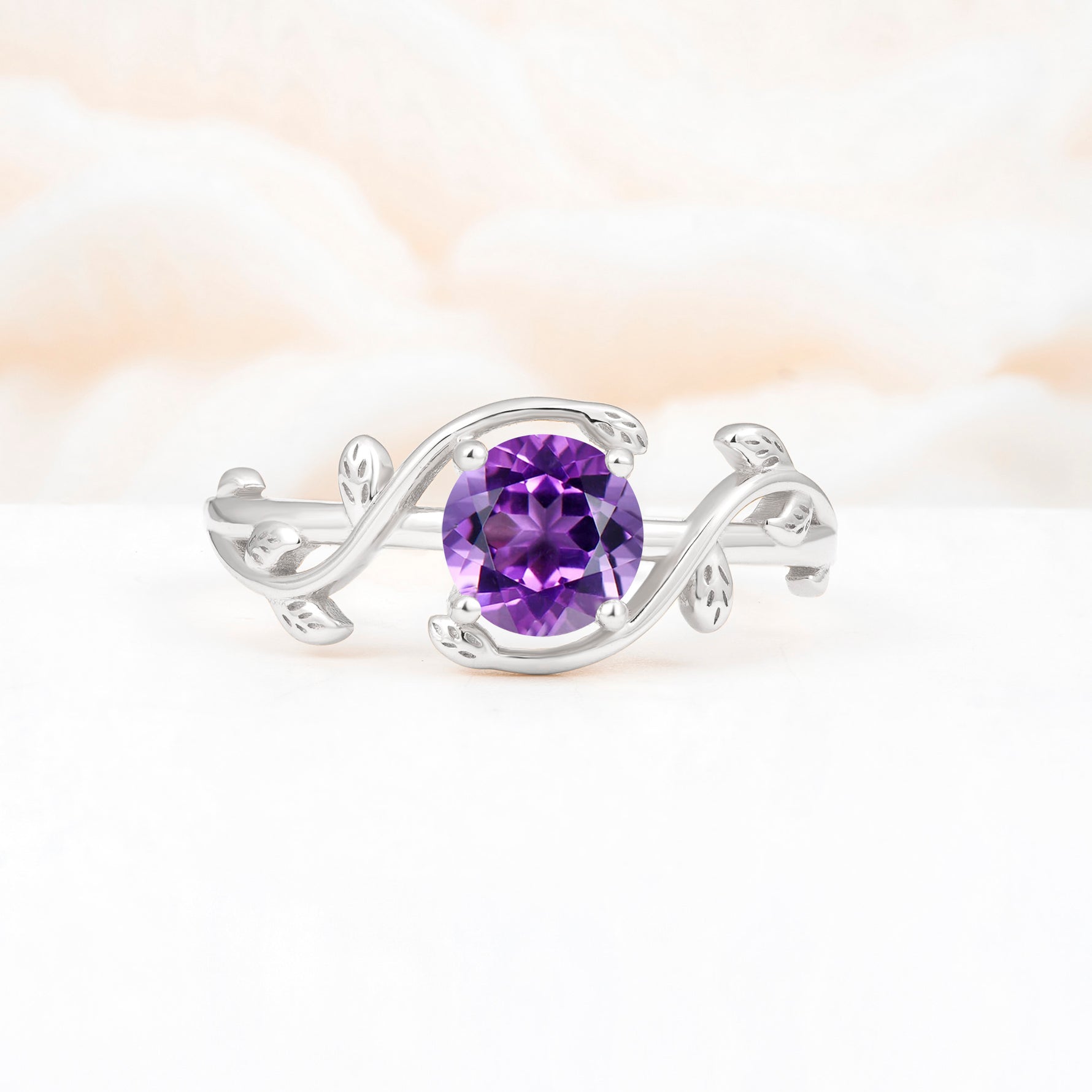 ML07039 Amethyst Ring - Additional view