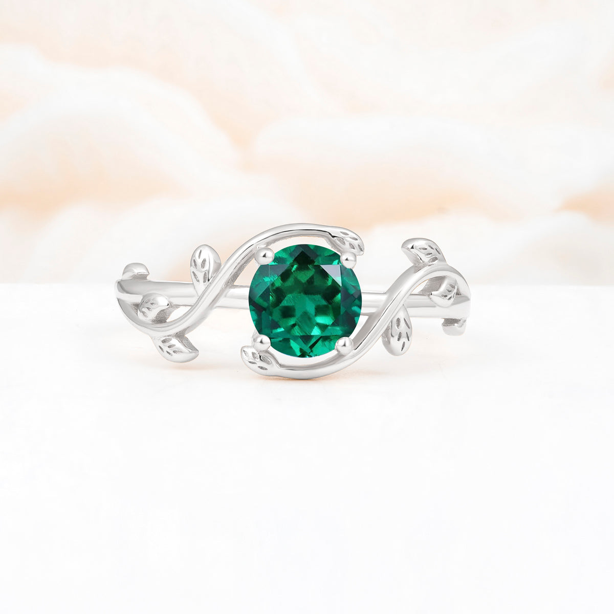 ML07039 Emerald Ring - Additional view