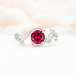 ML07039 Ruby Ring - Additional view