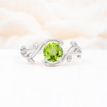 ML07039 Peridot Ring - Additional view