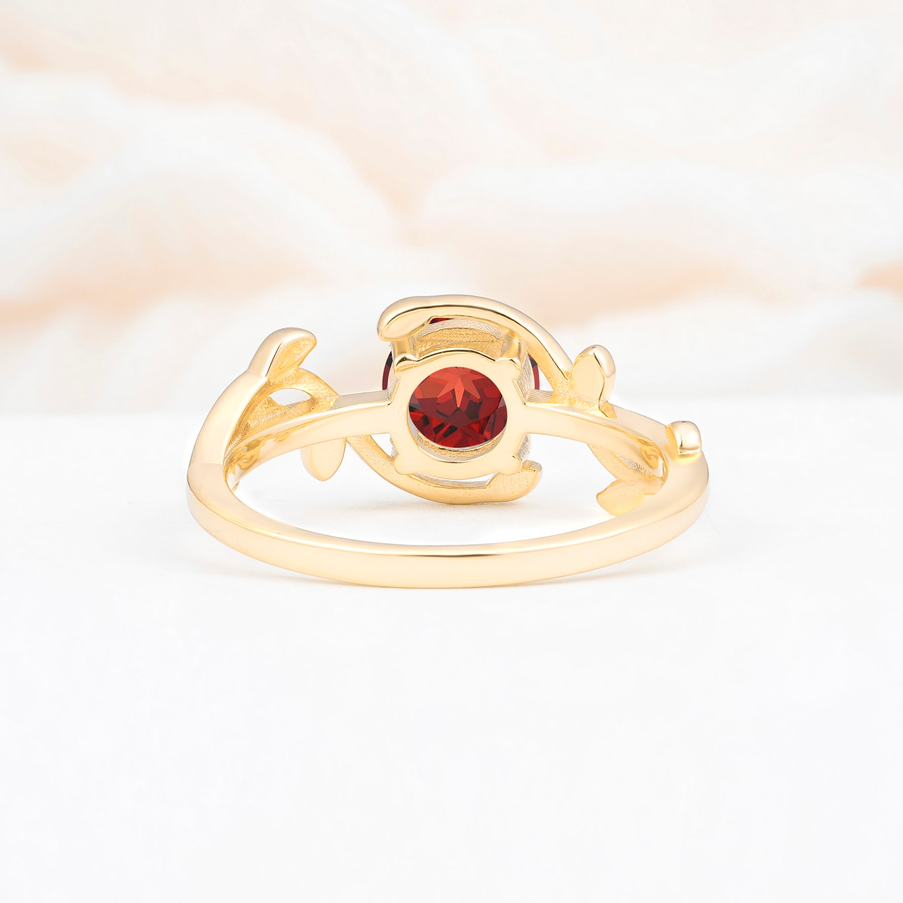 ML07039 Garnet Ring - Additional view