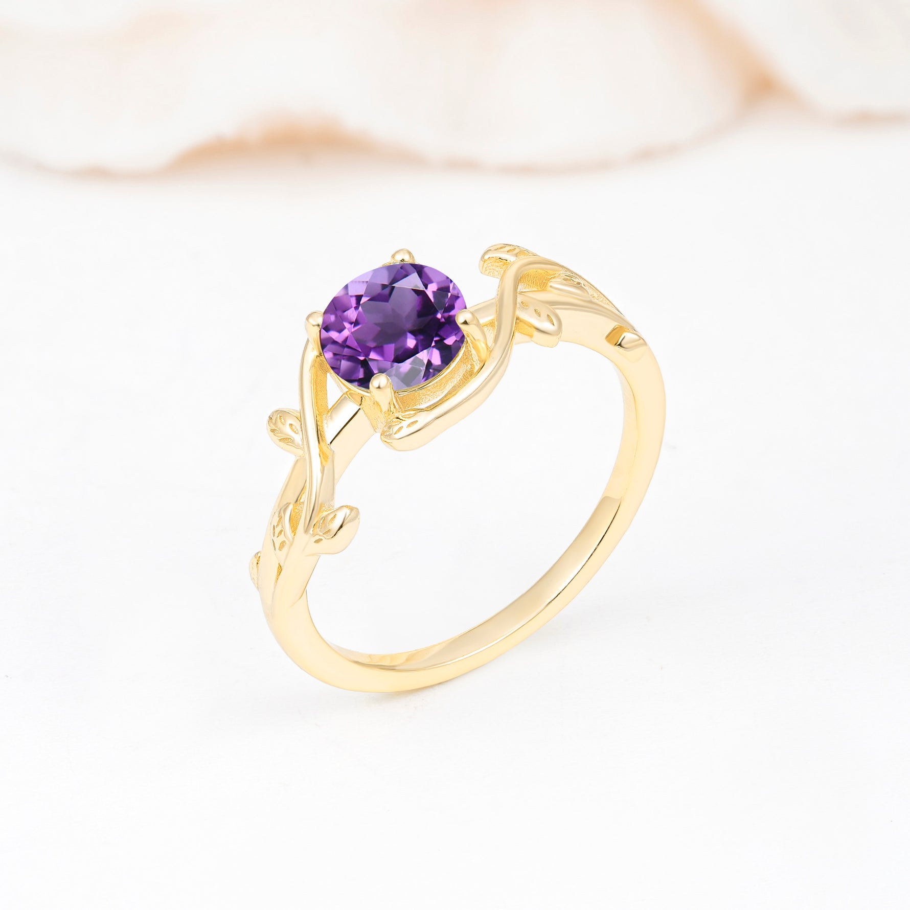 ML07039 Amethyst Ring - Additional view