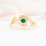 ML07039 Emerald Ring - Additional view