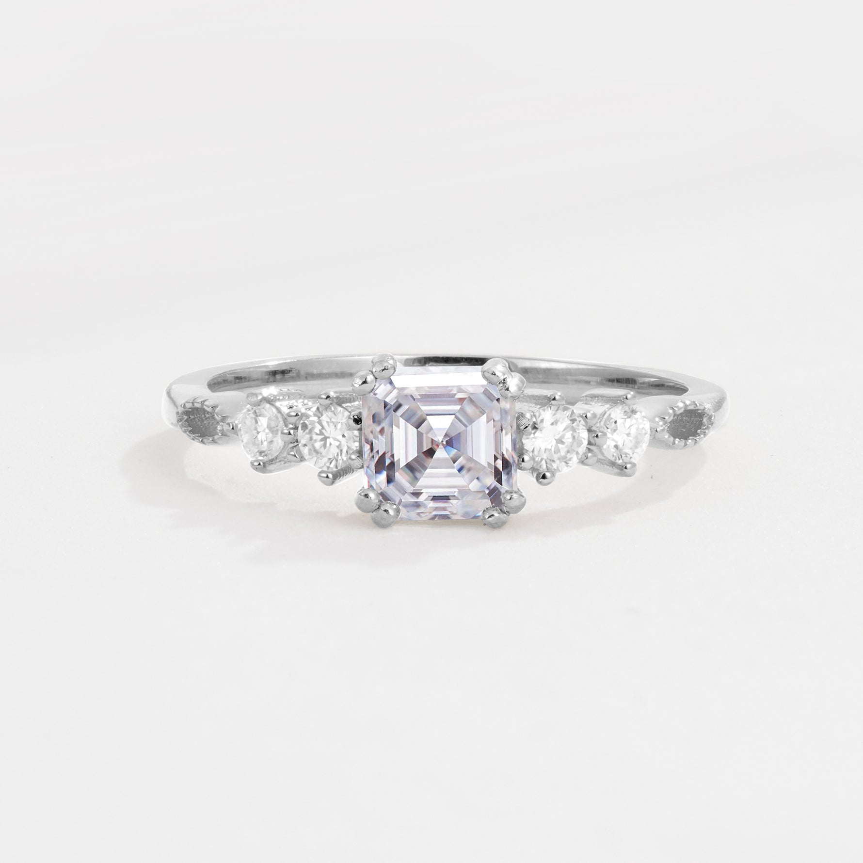 ML07044 Moissanite Ring - Additional view
