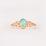 ML07048 Fire Opal Ring - Additional view