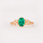 ML07048 Emerald Ring - Additional view