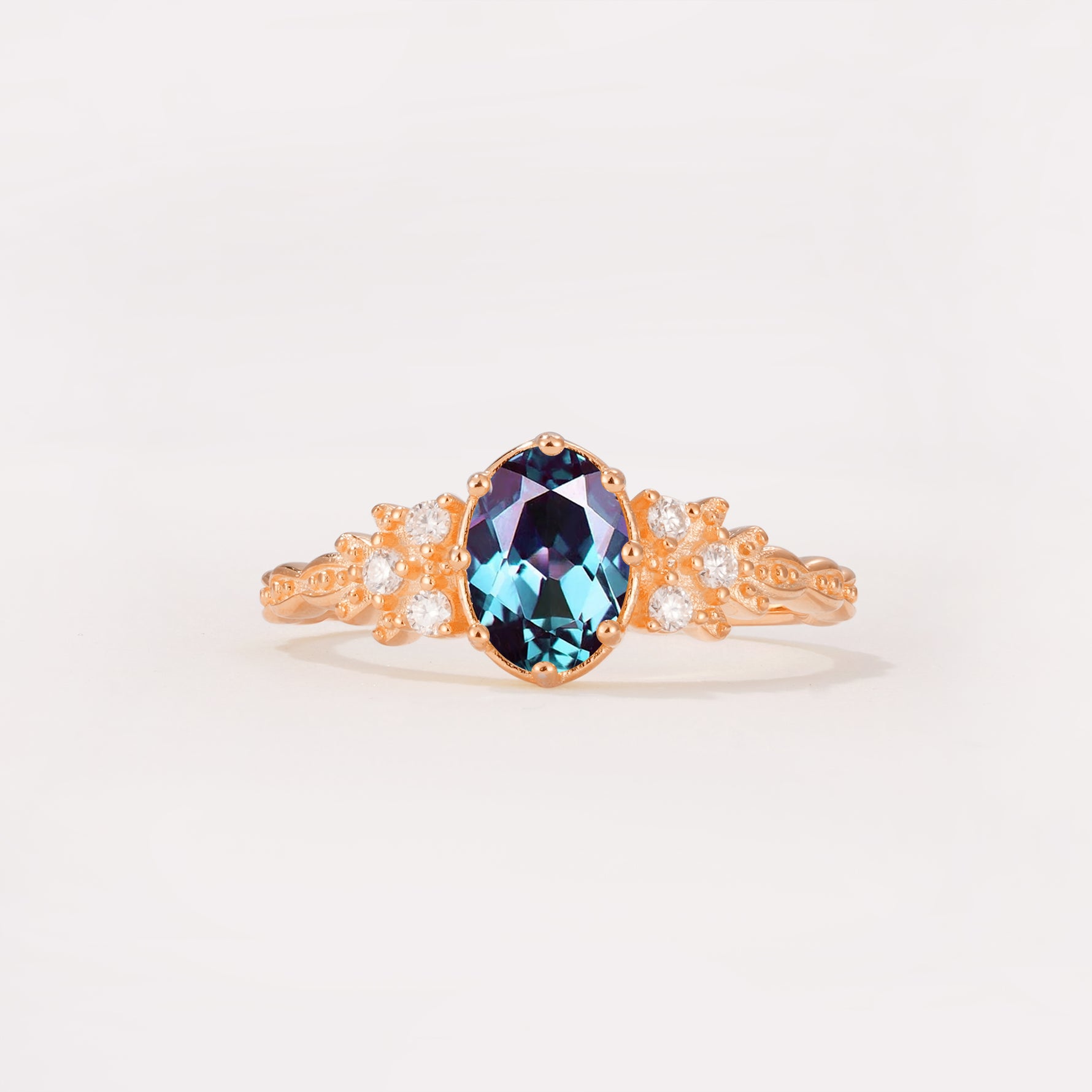 ML07048 Alexandrite Ring - Additional view