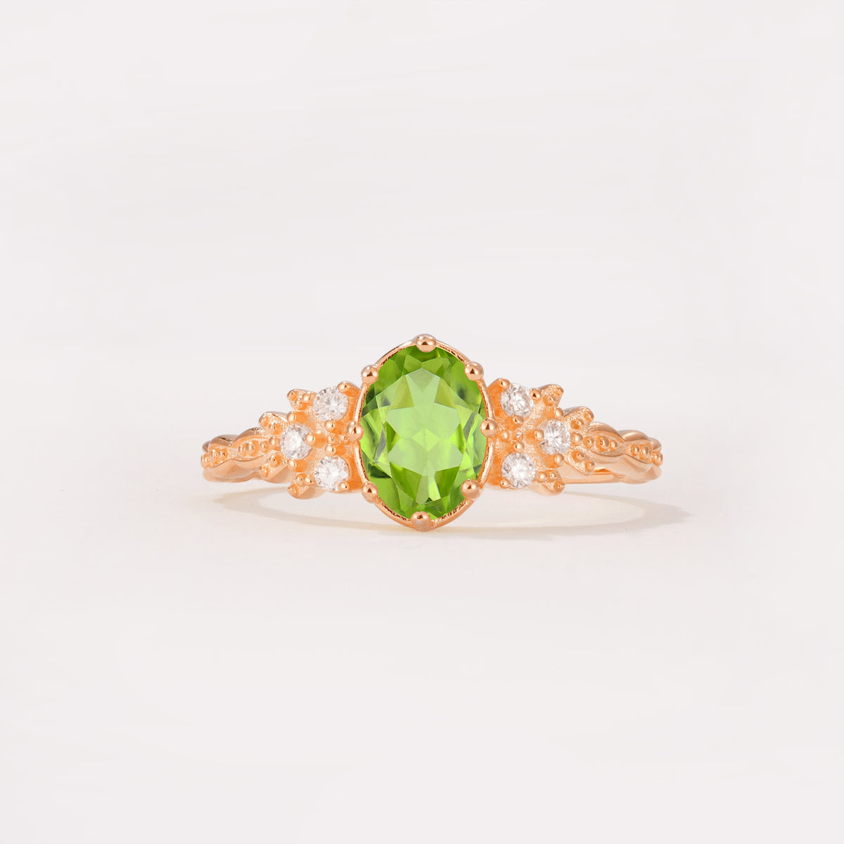 ML07048 Peridot Ring - Additional view