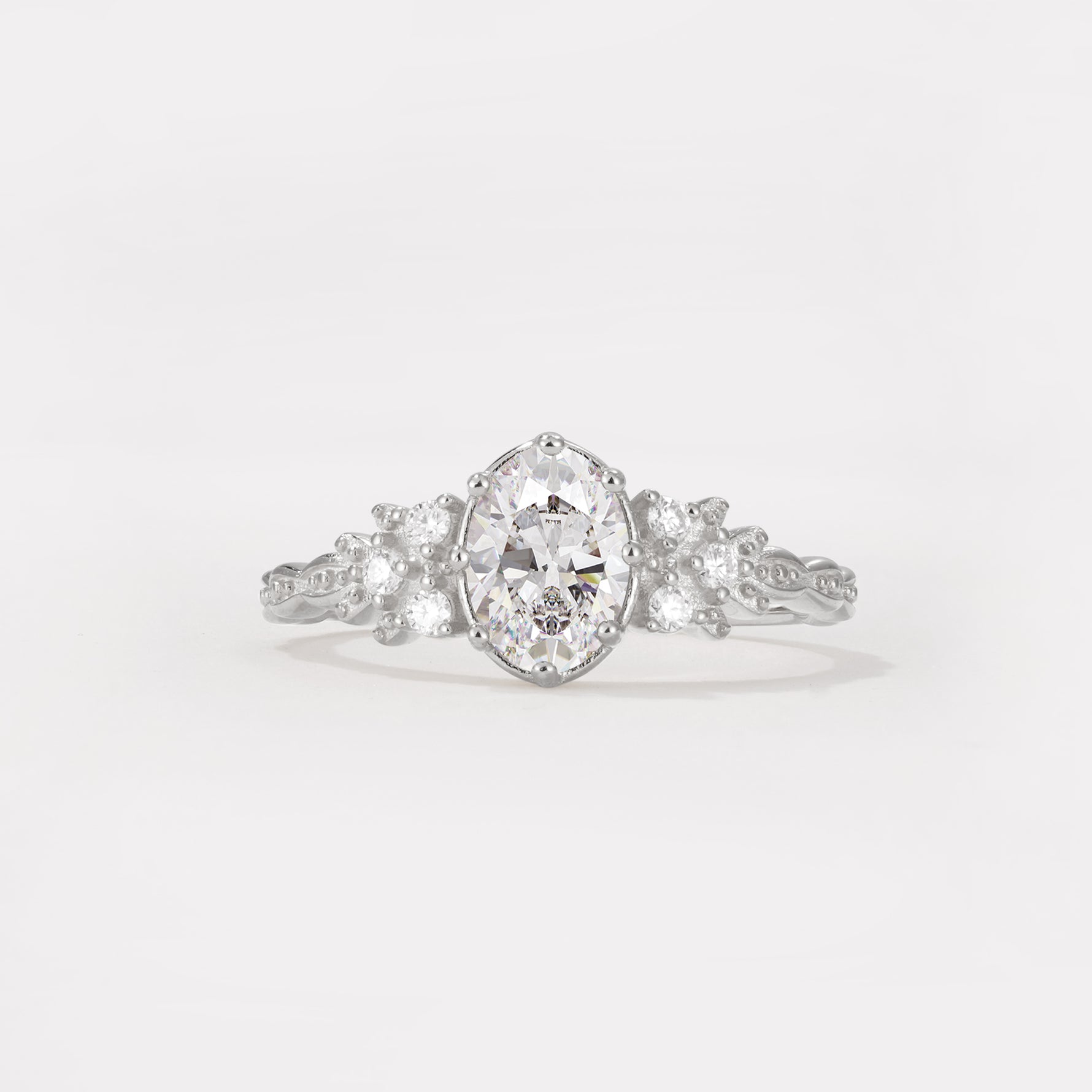 ML07048 Moissanite Ring - Additional view