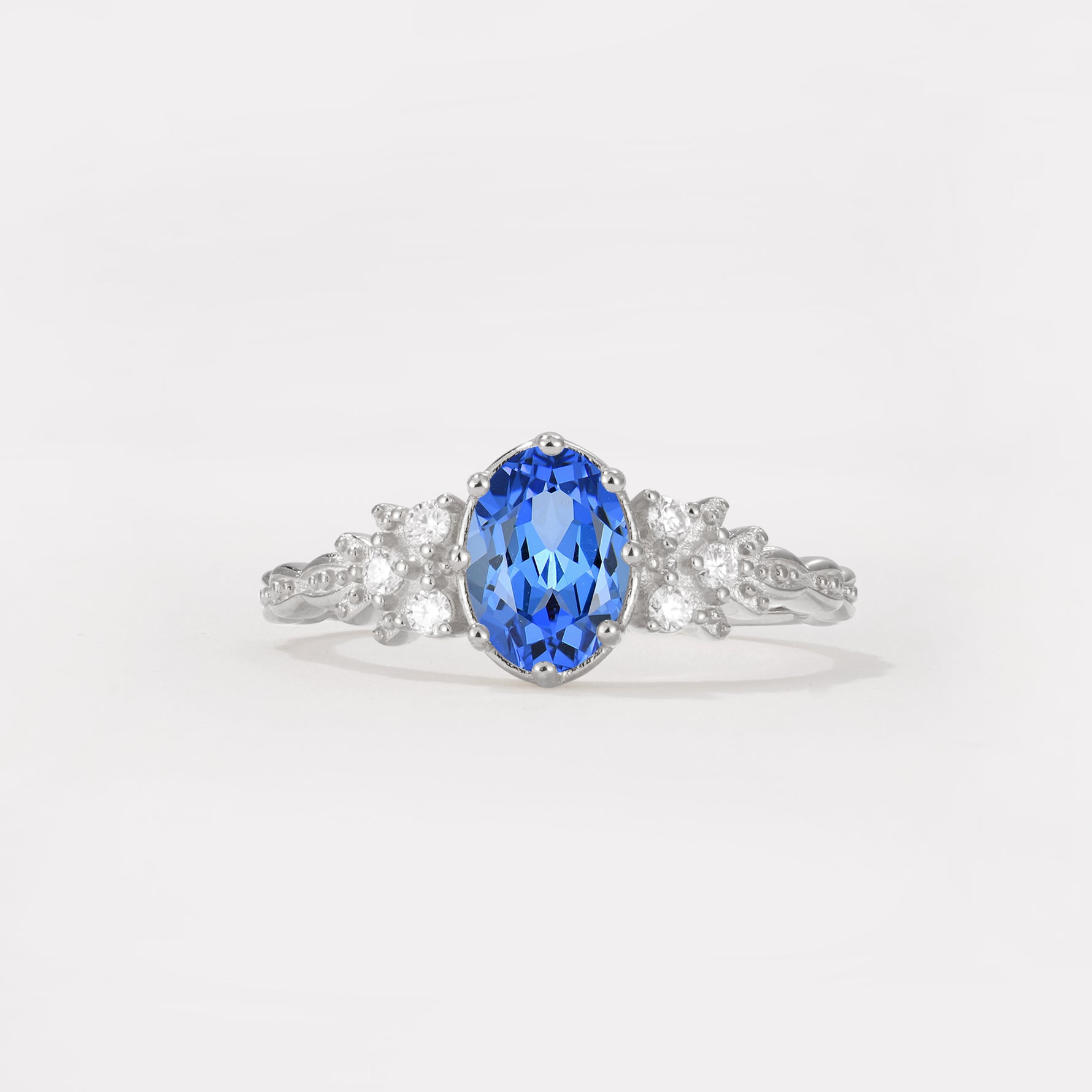 ML07048 Sapphire Ring - Additional view