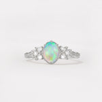 ML07048 Fire Opal Ring - Additional view