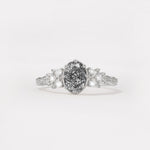 ML07048 Black Rutilated Quartz Ring - Additional view
