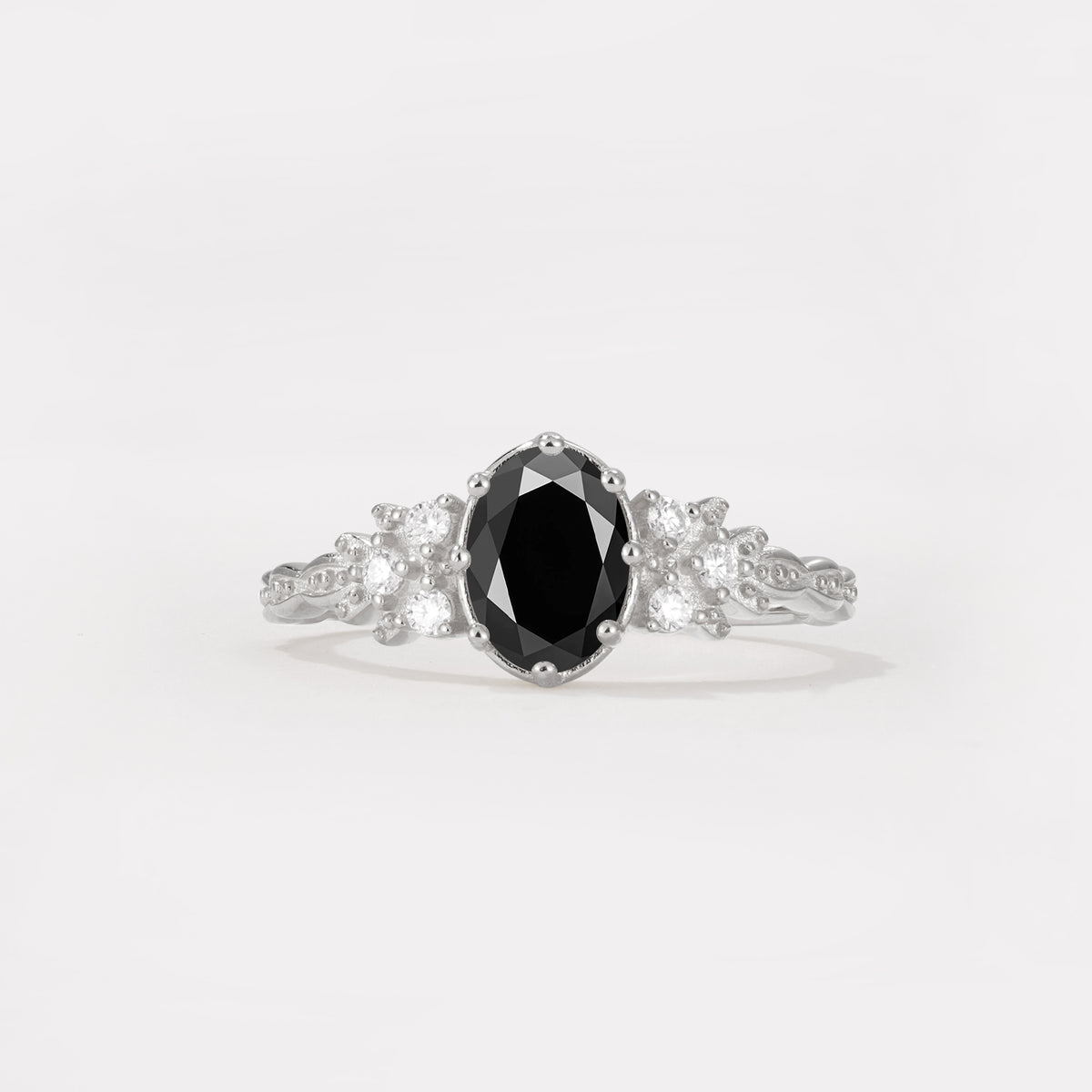 ML07048 Black Onyx Ring - Additional view