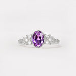 ML07048 Amethyst Ring - Additional view