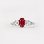 ML07048 Ruby Ring - Additional view